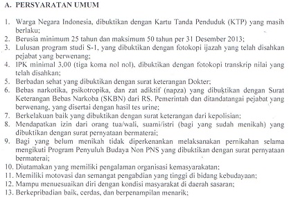 lowongan Penyuluh budaya