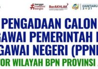 Lowongan Kerja Kanwil BPN Provinsi Aceh